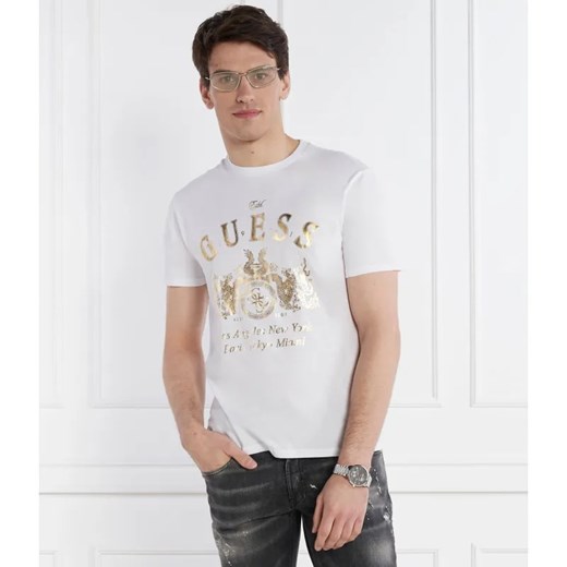 GUESS T-shirt | Regular Fit ze sklepu Gomez Fashion Store w kategorii T-shirty męskie - zdjęcie 184358585