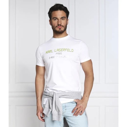 Karl Lagerfeld T-shirt | Regular Fit ze sklepu Gomez Fashion Store w kategorii T-shirty męskie - zdjęcie 184358618