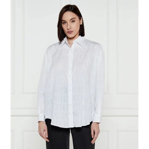 Hugo Blue Koszula Elisana_B | Loose fit ze sklepu Gomez Fashion Store w kategorii Koszule damskie - zdjęcie 184358629