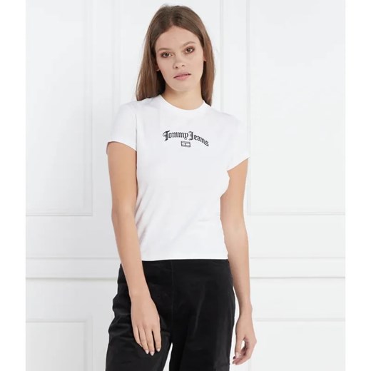 Tommy Jeans T-shirt BBY GRUNGE | Regular Fit ze sklepu Gomez Fashion Store w kategorii Bluzki damskie - zdjęcie 184358637