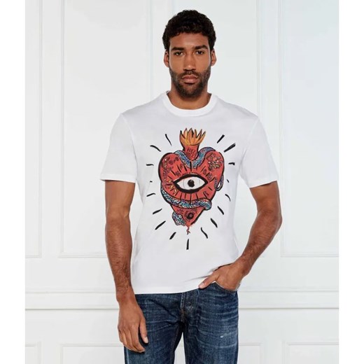 Just Cavalli T-shirt | Regular Fit ze sklepu Gomez Fashion Store w kategorii T-shirty męskie - zdjęcie 184358659