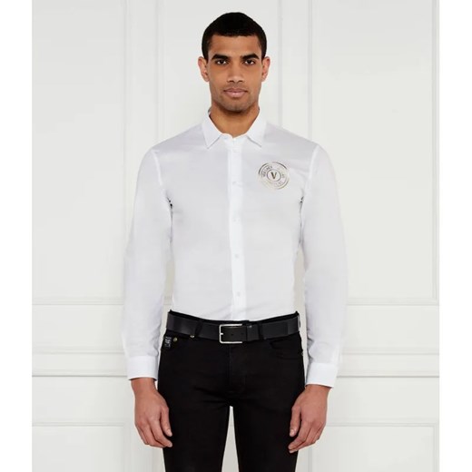 Versace Jeans Couture Koszula | Slim Fit ze sklepu Gomez Fashion Store w kategorii Koszule męskie - zdjęcie 184358695