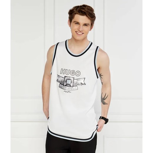 HUGO Tank top | Regular Fit ze sklepu Gomez Fashion Store w kategorii T-shirty męskie - zdjęcie 184358707