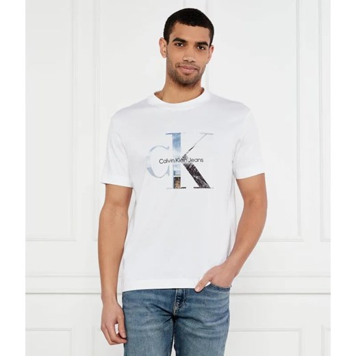 Calvin Klein Jeans T-shirt | Regular Fit ze sklepu Gomez Fashion Store w kategorii T-shirty męskie - zdjęcie 184358719
