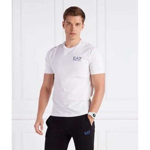 EA7 T-shirt | Regular Fit ze sklepu Gomez Fashion Store w kategorii T-shirty męskie - zdjęcie 184358735