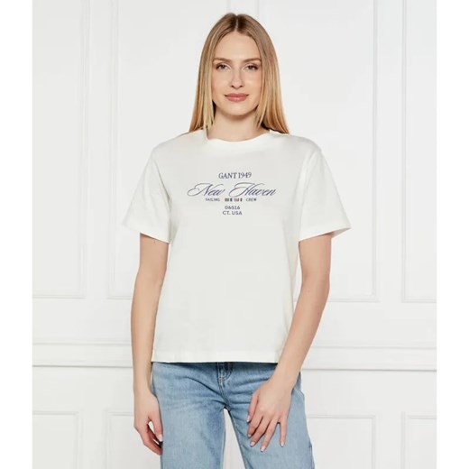 Gant T-shirt | Relaxed fit ze sklepu Gomez Fashion Store w kategorii Bluzki damskie - zdjęcie 184358737