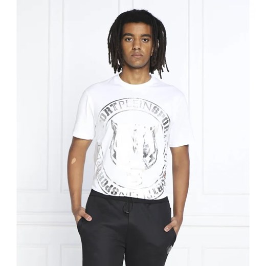 Plein Sport T-shirt | Regular Fit ze sklepu Gomez Fashion Store w kategorii T-shirty męskie - zdjęcie 184358768