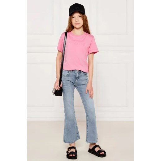 Pinko UP T-shirt | Regular Fit 164 okazja Gomez Fashion Store