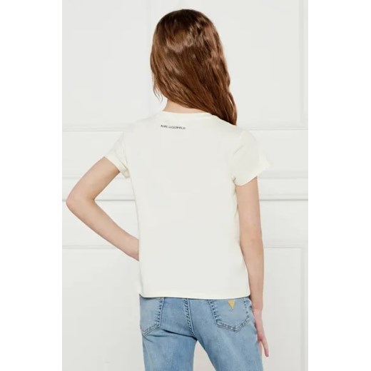 Karl Lagerfeld Kids T-shirt | Regular Fit 162 okazja Gomez Fashion Store