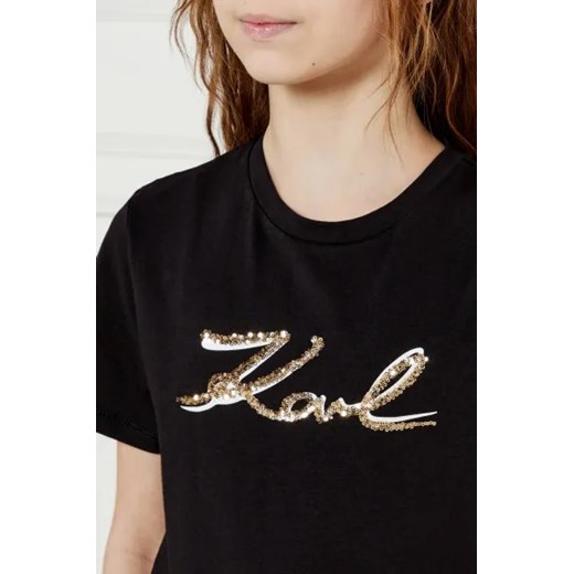 Karl Lagerfeld Kids T-shirt | Regular Fit 156 wyprzedaż Gomez Fashion Store