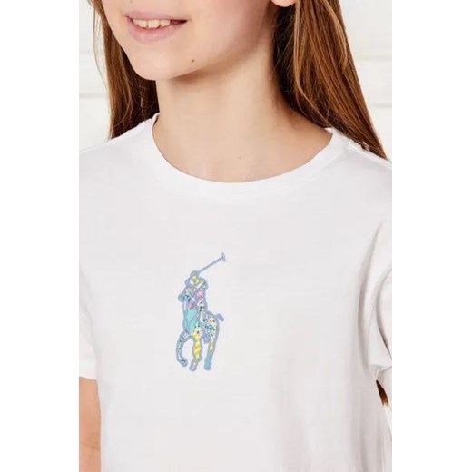 POLO RALPH LAUREN T-shirt | Regular Fit Polo Ralph Lauren 122 wyprzedaż Gomez Fashion Store