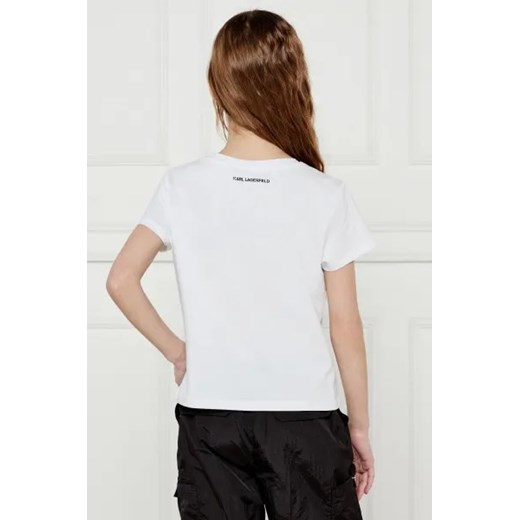 Karl Lagerfeld Kids T-shirt | Regular Fit 162 okazyjna cena Gomez Fashion Store