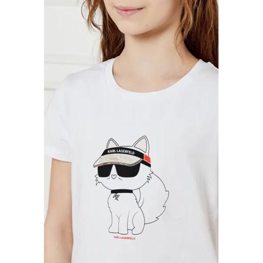 Karl Lagerfeld Kids T-shirt | Regular Fit 162 okazja Gomez Fashion Store