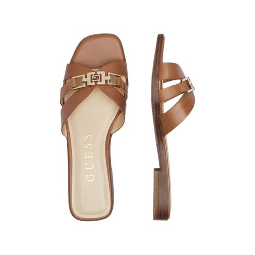 Guess Skórzane klapki LADY RONII Guess 37 okazja Gomez Fashion Store