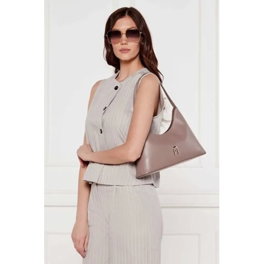 Furla Skórzane hobo FURLA DIAMANTE Furla One Size okazyjna cena Gomez Fashion Store