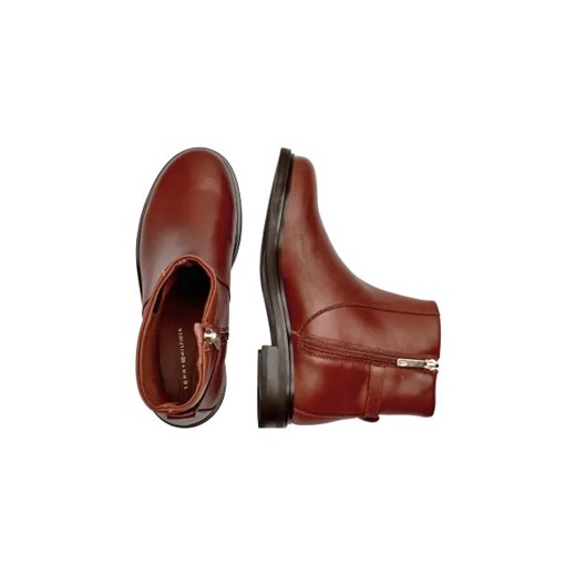 Tommy Hilfiger Skórzane botki Tommy Hilfiger 39 okazyjna cena Gomez Fashion Store