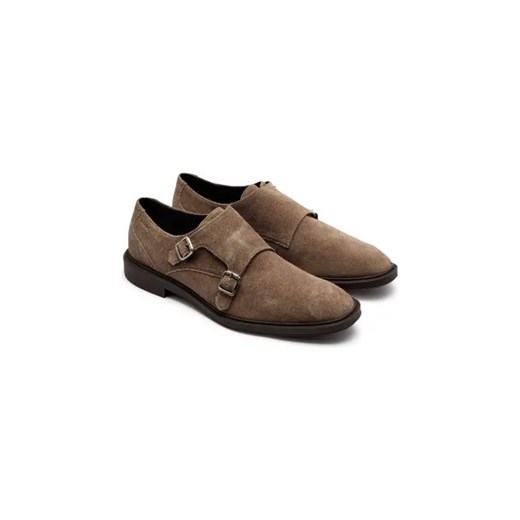 HUGO Skórzane monki Gryff 42 promocyjna cena Gomez Fashion Store