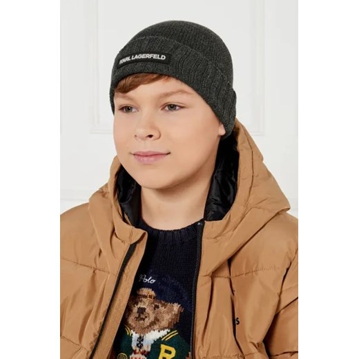 Karl Lagerfeld Kids Czapka | z dodatkiem wełny 5254 promocja Gomez Fashion Store