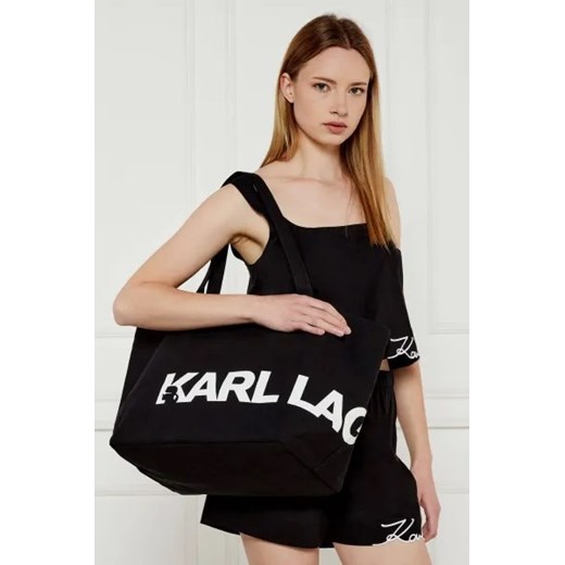 Karl Lagerfeld Shopperka K/ESSENTIAL Karl Lagerfeld OS okazja Gomez Fashion Store