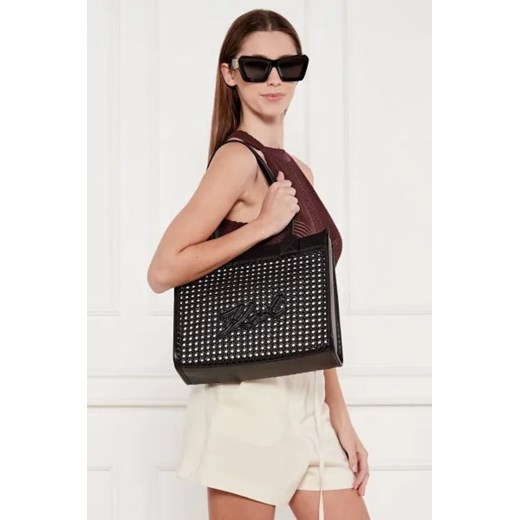 Karl Lagerfeld Kuferek K/SKUARE Karl Lagerfeld One Size promocyjna cena Gomez Fashion Store