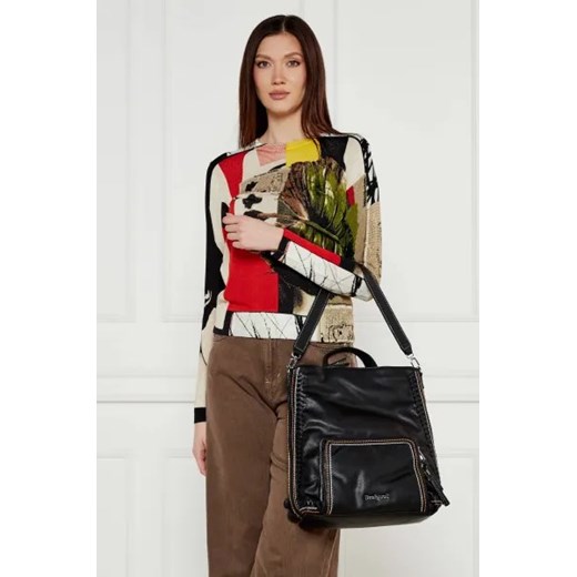 Desigual Plecak 3w1 TRAMA PRETORIA Desigual OS promocyjna cena Gomez Fashion Store