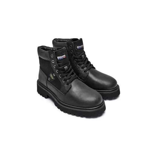 BLAUER Skórzane trapery BUXTON03 44 wyprzedaż Gomez Fashion Store