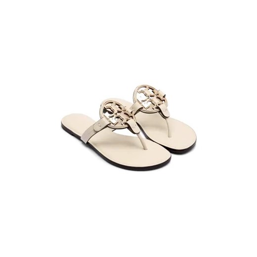 TORY BURCH Skórzane japonki METAL MILLER Tory Burch 36 Gomez Fashion Store