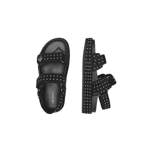 TORY BURCH Skórzane sandały KIRA Tory Burch 37 okazja Gomez Fashion Store