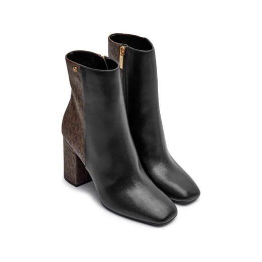 Michael Kors Botki HAZEL | z dodatkiem skóry Michael Kors 37 wyprzedaż Gomez Fashion Store