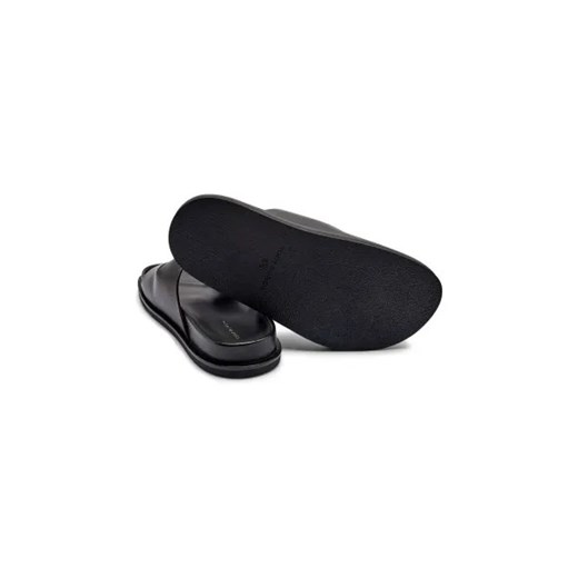 TORY BURCH Skórzane klapki TURNLOCK SPORT SLIDE Tory Burch 36 Gomez Fashion Store