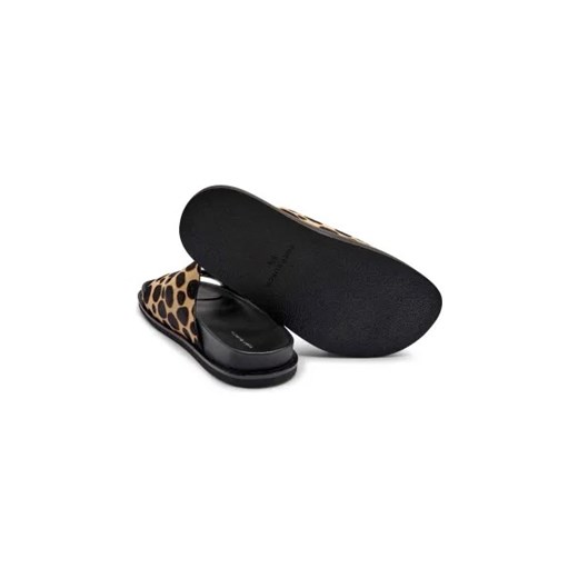 TORY BURCH Skórzane klapki T LOCK SPORT Tory Burch 38 Gomez Fashion Store