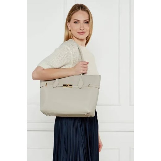 Furla Skórzana shopperka Furla Goccia Furla OS Gomez Fashion Store