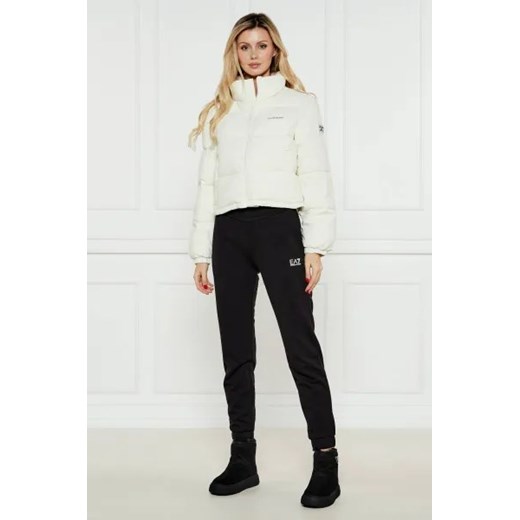 Śniegowce damskie Guess z tkaniny na zimę casualowe 