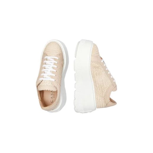 Buty sportowe damskie Casadei sneakersy skórzane 