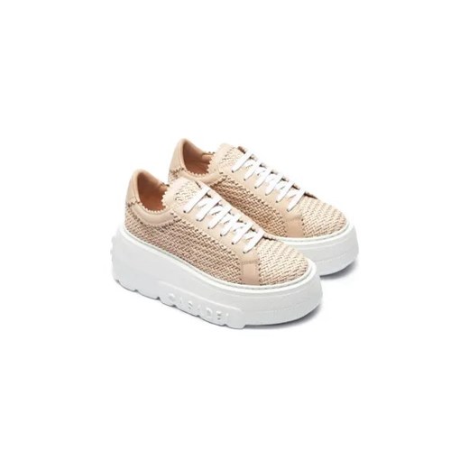 Buty sportowe damskie Casadei sneakersy skórzane 