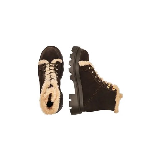 BLAUER Skórzane trapery KIMMEL 06 | shearling 37 okazyjna cena Gomez Fashion Store