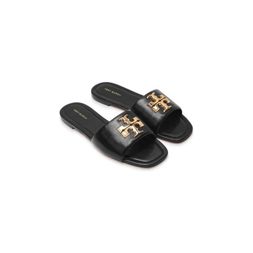 TORY BURCH Skórzane klapki ELEANOR Tory Burch 37 okazja Gomez Fashion Store