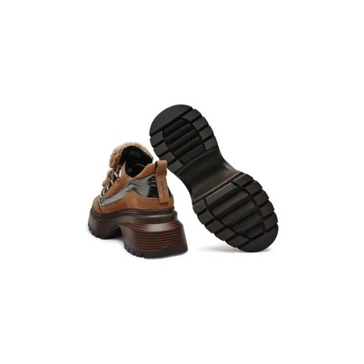 Michael Kors Skórzane botki na platformie Shiloh Michael Kors 38 promocja Gomez Fashion Store