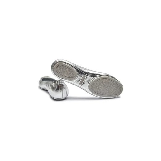 TORY BURCH Skórzane baleriny MINNIE TRAVEL Tory Burch 36 Gomez Fashion Store wyprzedaż