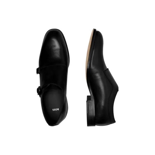 BOSS BLACK Skórzane monki Limber 44 Gomez Fashion Store wyprzedaż