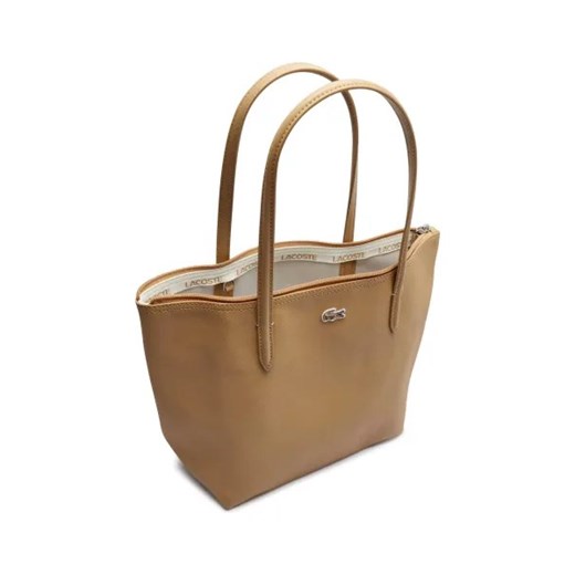 Shopper bag Lacoste ze skóry ekologicznej 