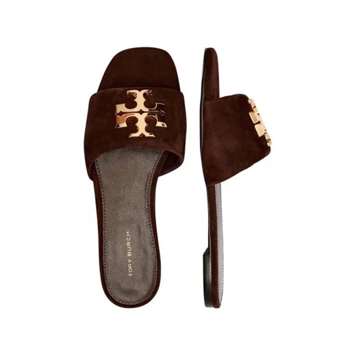 TORY BURCH Skórzane klapki ELEANOR Tory Burch 41 Gomez Fashion Store