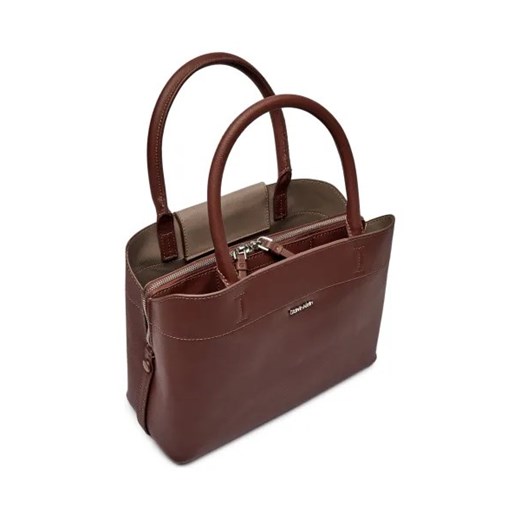 Calvin Klein Kuferek Saffiano Calvin Klein One Size okazyjna cena Gomez Fashion Store