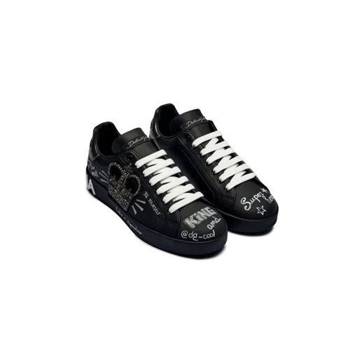Dolce & Gabbana Skórzane sneakersy Dolce & Gabbana 45 Gomez Fashion Store