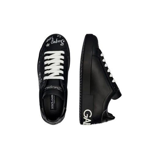 Dolce & Gabbana Skórzane sneakersy Dolce & Gabbana 45 Gomez Fashion Store