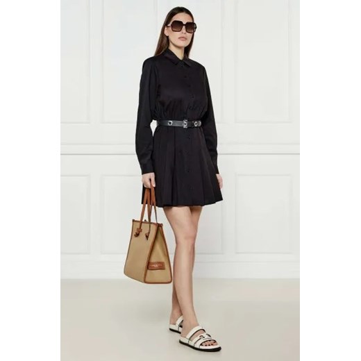 GIANNI CHIARINI Shopperka + saszetka Marcella | z dodatkiem skóry Gianni Chiarini OS Gomez Fashion Store