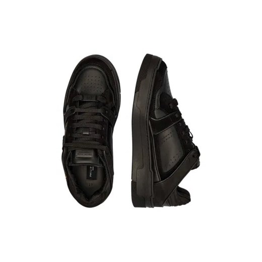 Philipp Plein Skórzane sneakersy Hexagon 43 wyprzedaż Gomez Fashion Store