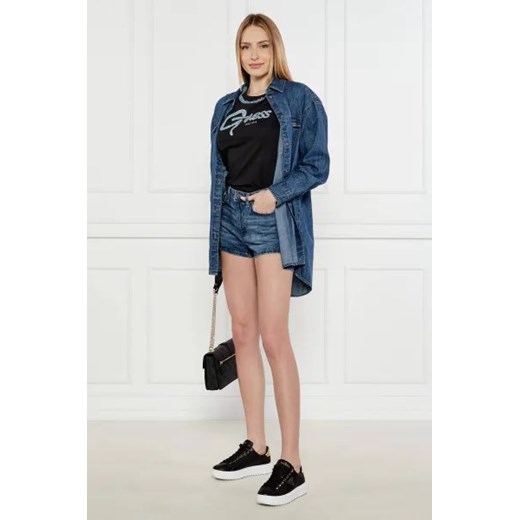 Buty sportowe damskie Guess sneakersy z tkaniny 