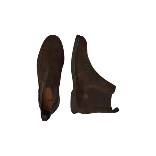 BOSS BLACK Skórzane sztyblety Sienne_Cheb_sdad 44 wyprzedaż Gomez Fashion Store