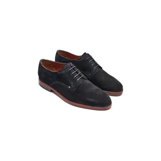 Tommy Hilfiger Skórzane derby THUNIT SUEDE SHOE Tommy Hilfiger 45 okazja Gomez Fashion Store